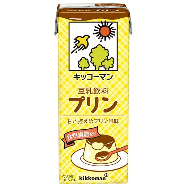 キッコーマン 豆乳飲料 プリン 200ml紙パック×18本入
