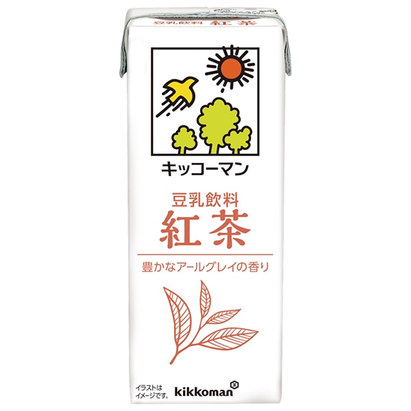 キッコーマン 豆乳飲料 紅茶 200ml紙パック×18本入×(2ケース)