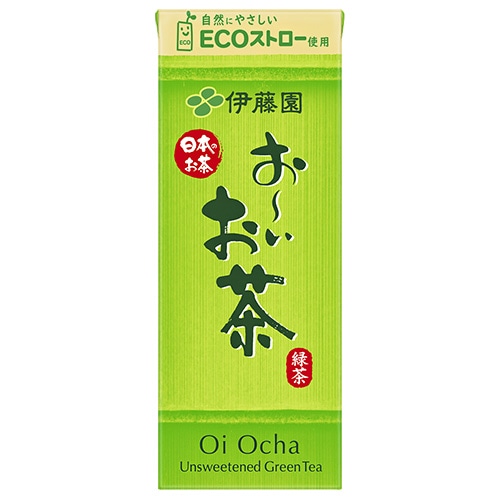 伊藤園 お~いお茶 緑茶 250ml紙パック×24本入