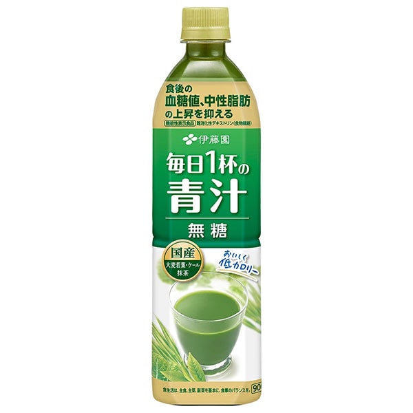 伊藤園 毎日1杯の青汁 無糖 900gペットボトル×12本入