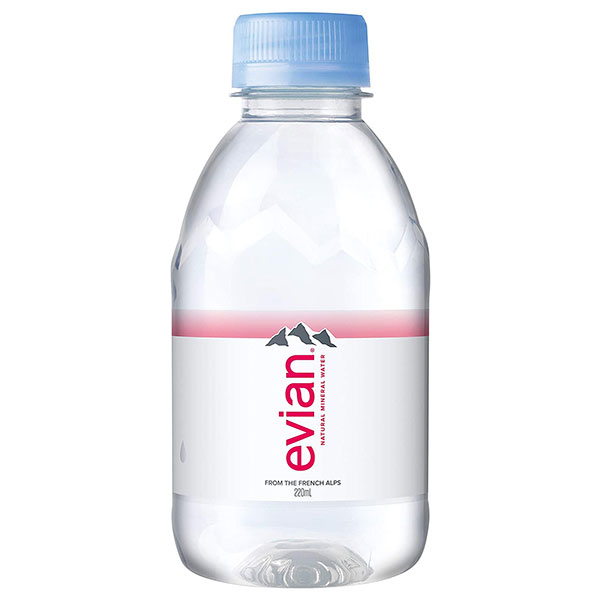 evian (エビアン) 220mlペットボトル×24本入