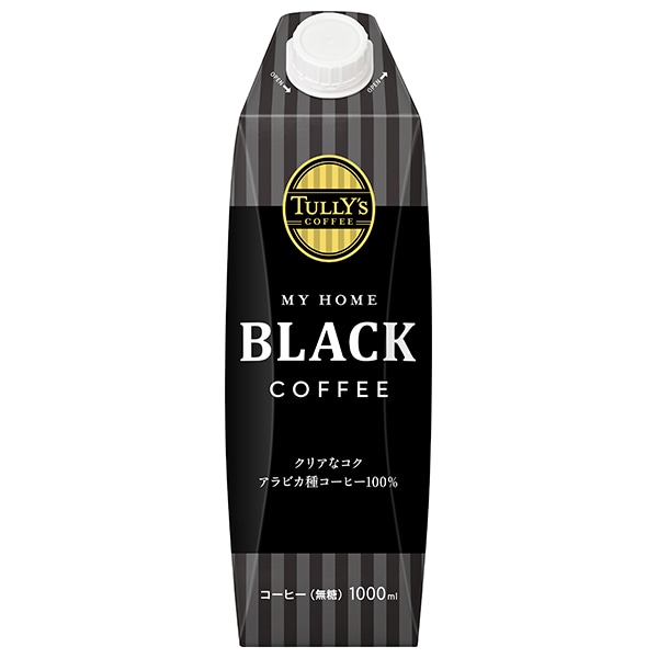 伊藤園 タリーズコーヒー ブラック 1L紙パック×6本入