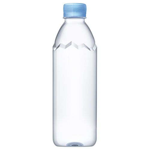 evian (エビアン) ラベルレス 500mlペットボトル×24本×(2ケース)