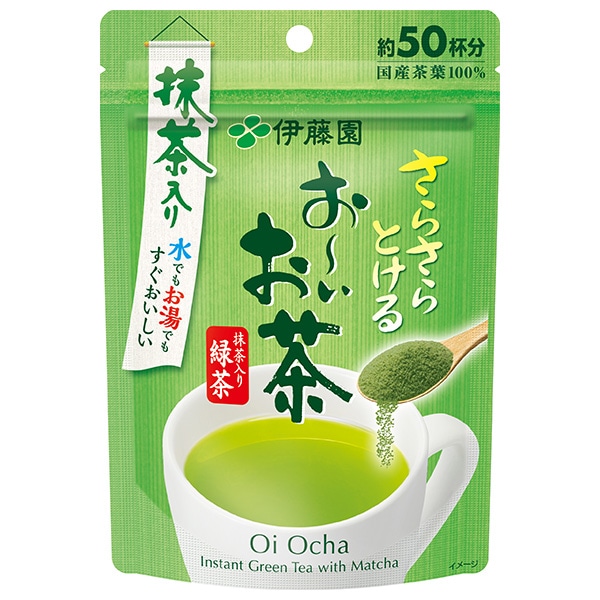 伊藤園 さらさらとける お~いお茶 抹茶入り緑茶 40g×6袋入