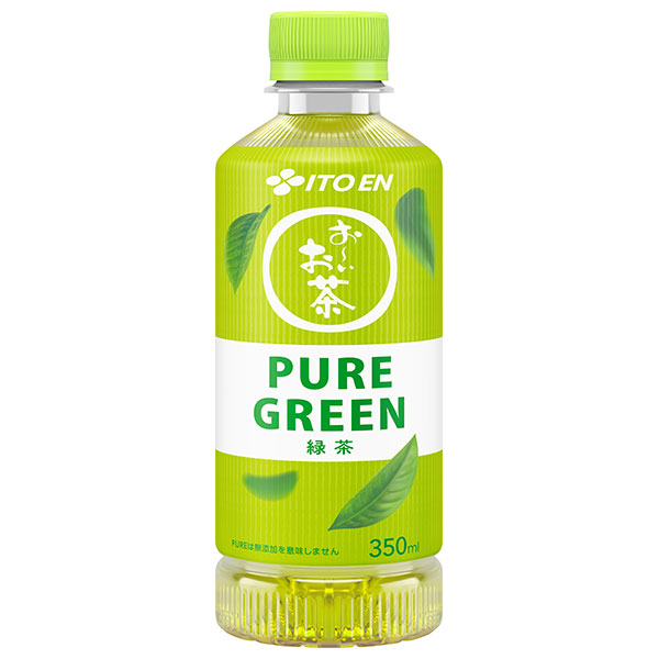 伊藤園 お~いお茶 PURE GREEN 350mlペットボトル×24本入×(2ケース)