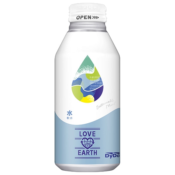 ダイドー LOVE the EARTH(ラブジアース)水 400gボトル缶×24本入