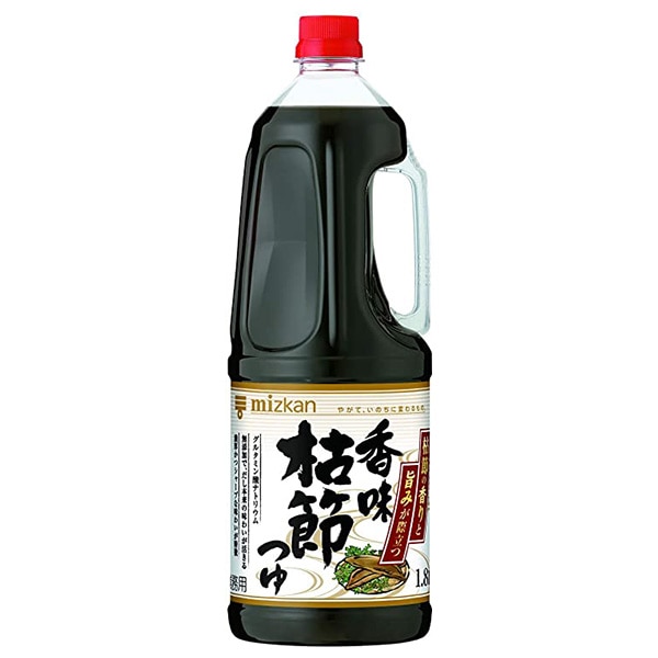 ミツカン 香味枯節つゆ 1.8Lペットボトル×6本入×(2ケース)