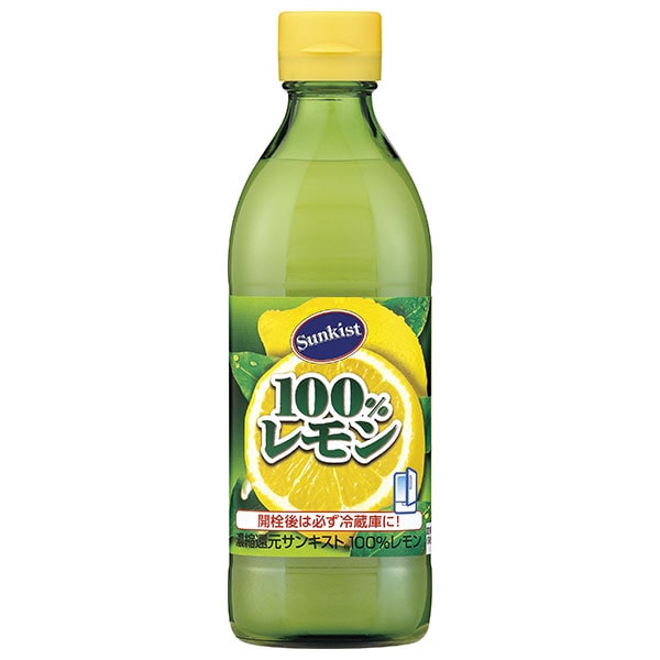 ミツカン サンキスト 100%レモン 500ml瓶×6本入