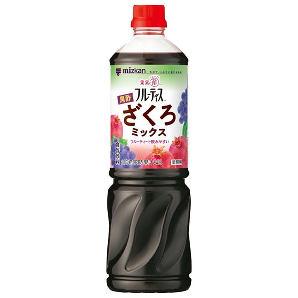 ミツカン 業務用 フルーティス 黒酢ざくろミックス 1000mlぺットボトル×8本入