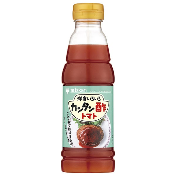 ミツカン カンタン酢 トマト 350mlペットボトル×12本入×(2ケース)