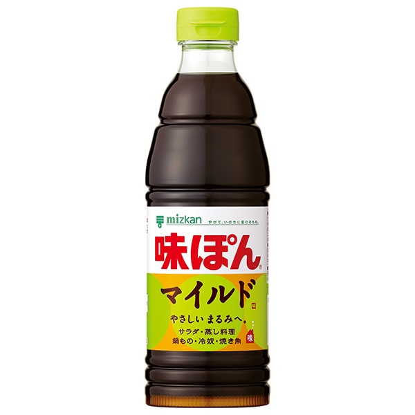 ミツカン 味ぽん MILD 600ml×12本入