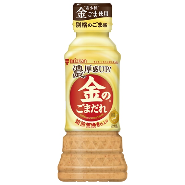 ミツカン 金のごまだれ 焙煎荒挽き仕上げ 250mlペットボトル×12本入