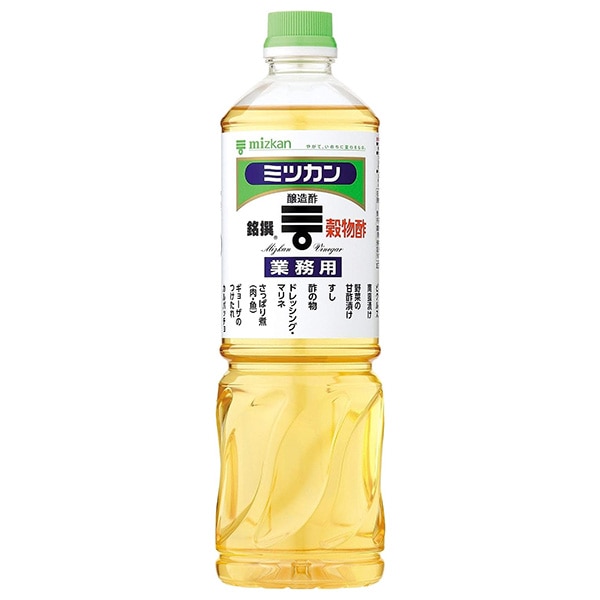 ミツカン 穀物酢（銘撰） 1Lペットボトル×12本入