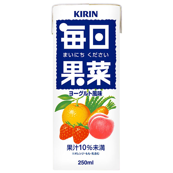 キリン 毎日果菜(まいにちください) 250ml紙パック×24本入×(2ケース)