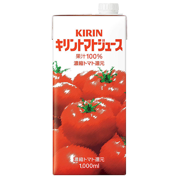 キリン キリントマトジュース 1000ml紙パック×6本入×(2ケース)