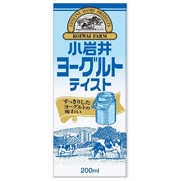 小岩井乳業 小岩井ヨーグルトテイスト 200ml紙パック×24本入×(2ケース)