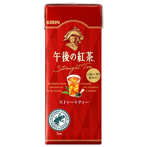 キリン 午後の紅茶 ストレートティー 250ml紙パック×24本入×(2ケース)