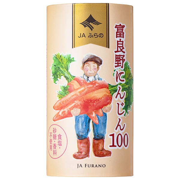 JAふらの 富良野にんじん100 125mlカートカン×18本入