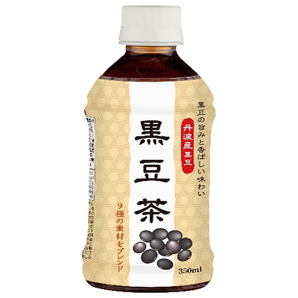 盛田（ハイピース） 黒豆茶 Hot&Cold 350mlペットボトル×24本入×(2ケース)
