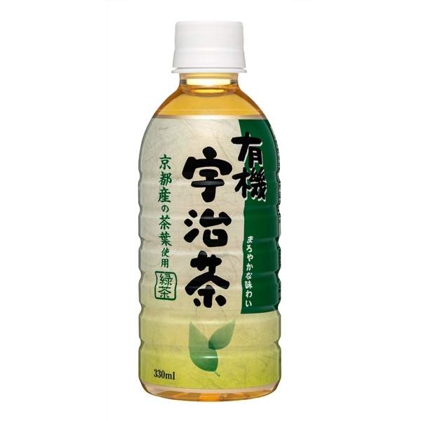 盛田(ハイピース) 有機宇治茶 330mlペットボトル×24本入