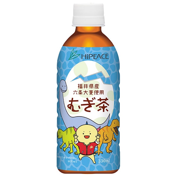 盛田（ハイピース） 福井県産大麦使用 むぎ茶 330mlペットボトル×24本入