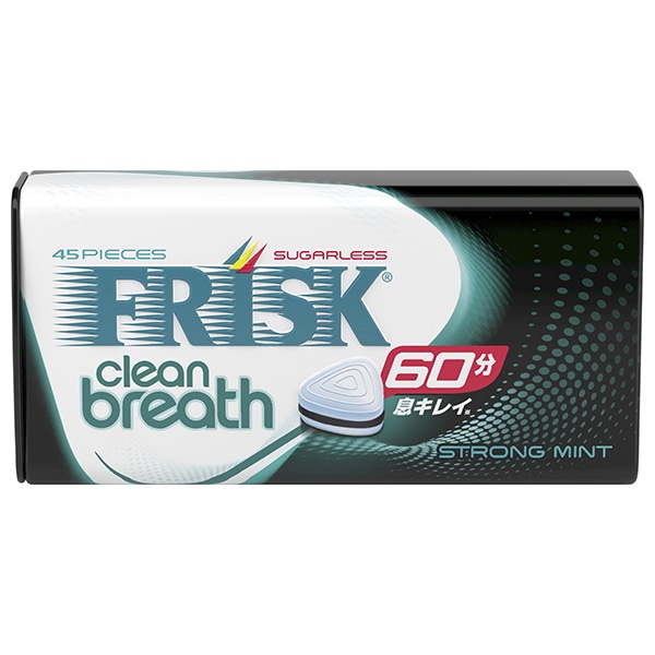 クラシエフーズ FRISK(フリスク) クリーンブレス ストロングミント 31.5g×9個入×(2ケース)