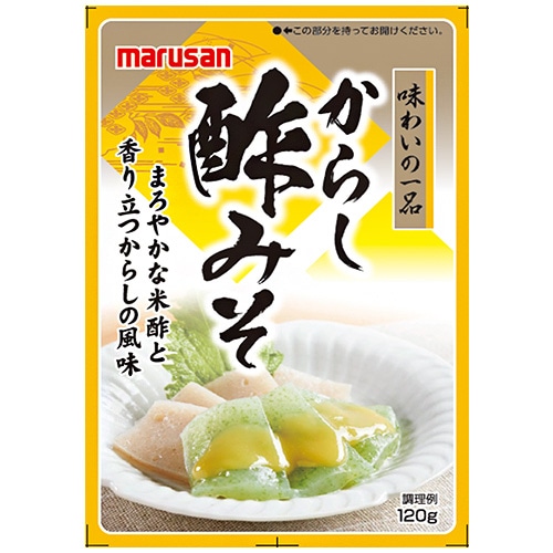 マルサンアイ からし酢みそ 120g×40本入