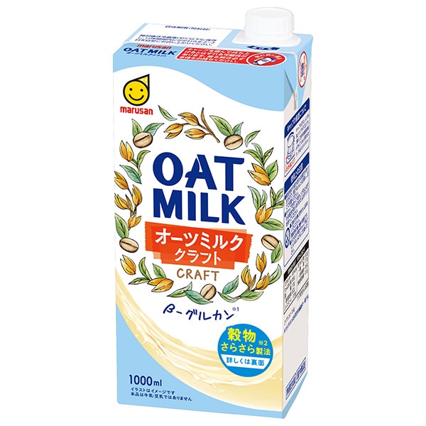 マルサンアイ オーツミルククラフト 1000ml紙パック×6本入