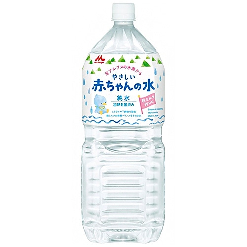 森永乳業 森永やさしい赤ちゃんの水 2000mlペットボトル×6本入×(2ケース)