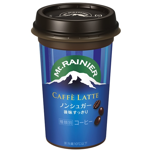 森永乳業 マウントレーニア カフェラッテ ノンシュガー 240ml×10本入 チルド 冷蔵品