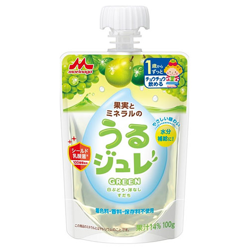 森永乳業 うるジュレ GREEN 100gパウチ×36本入