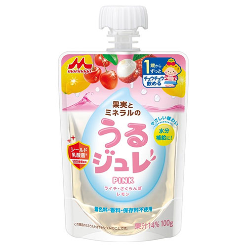 森永乳業 うるジュレ PINK 100gパウチ×36本入