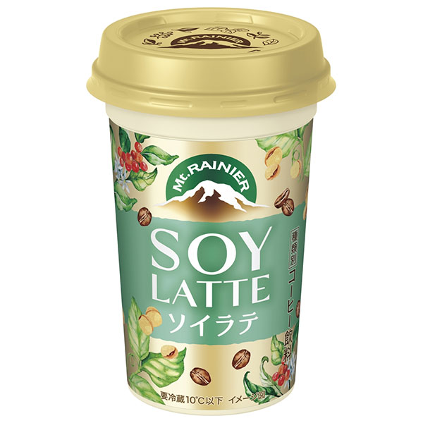 森永乳業 マウントレーニア ソイラテ 240ml×10本入×(2ケース) チルド 冷蔵品