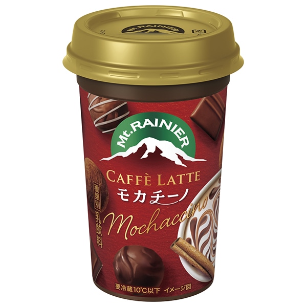 森永乳業 マウントレーニア カフェラッテ モカチーノ 240ml×10本入×(2ケース) チルド 冷蔵品