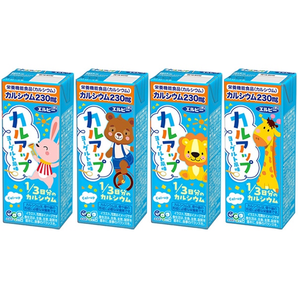 エルビー カルアップ 200ml紙パック×24本入×(2ケース)