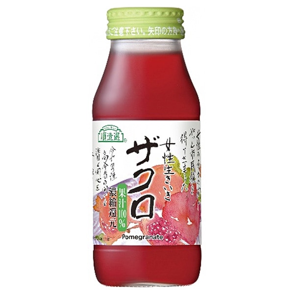 マルカイ 順造選 女性生きいきザクロ 180ml瓶×20本入×(2ケース)