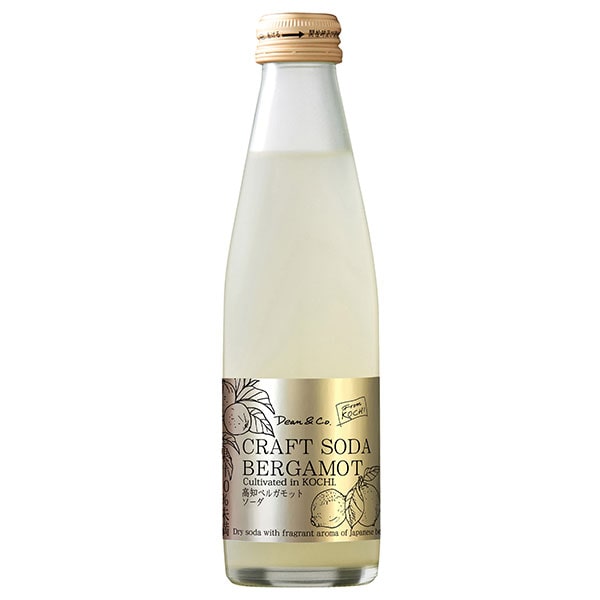 マルカイ Dean&Co.(ディーンアンドコー) 高知ベルガモットソーダ 195ml瓶×24本入