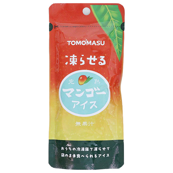 友桝飲料 マンゴーアイス 80gパウチ×36(12×3)本入