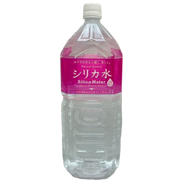 友桝飲料 シリカ水 2Lペットボトル×6本入