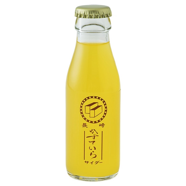 友桝飲料 カステラサイダー 95ml瓶×2本×24箱入