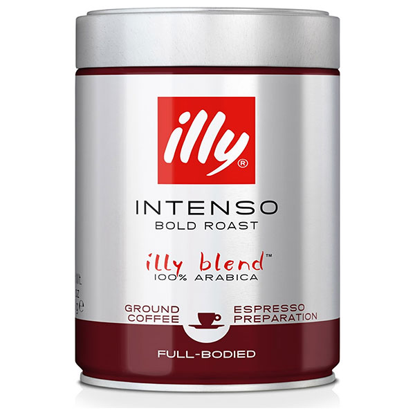 キーコーヒー イリーブレンドエスプレッソ粉 ダークロースト(インテンソ) 250g×6個入