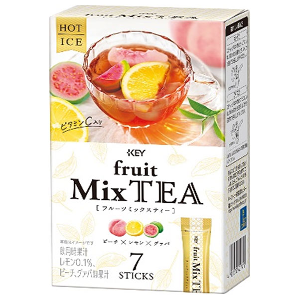キーコーヒー フルーツミックスティー (12g×7P)×4箱入