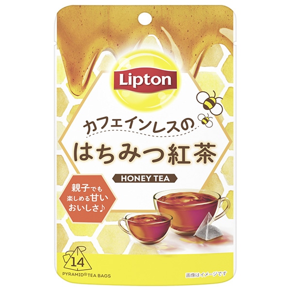 リプトン カフェインレスのはちみつ紅茶 14P×6個入×(2ケース)