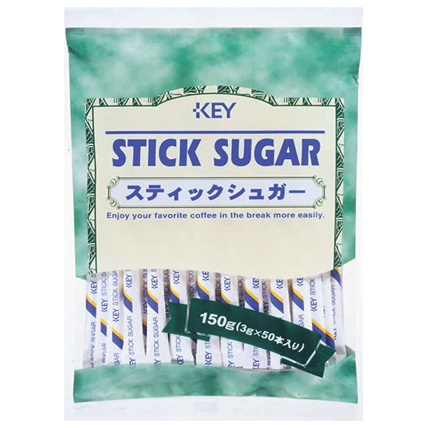 キーコーヒー スティックシュガー 3g×50P×30袋入×(2ケース)