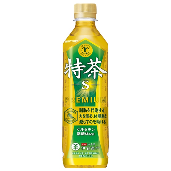 サントリー 伊右衛門(いえもん) 特茶【手売り用】【特定保健用食品 特保】 500mlペットボトル×24本入
