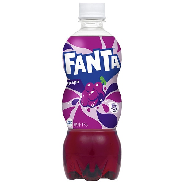 コカコーラ ファンタ グレープ 500mlペットボトル×24本入 メーカー直送