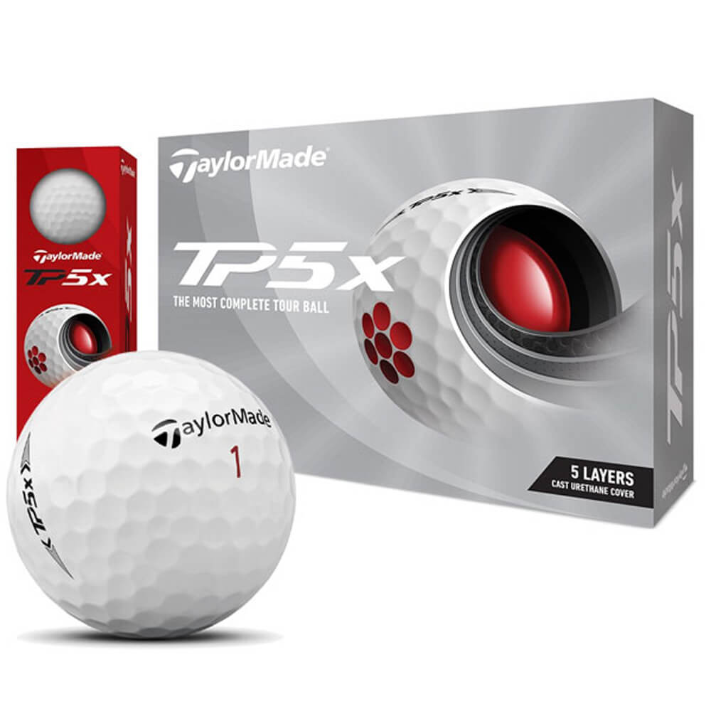 テーラーメイド TP5X ボール ホワイト ゴルフボール テーラーメイド 21 TP5X 1ダース ※12個入 ホワイト