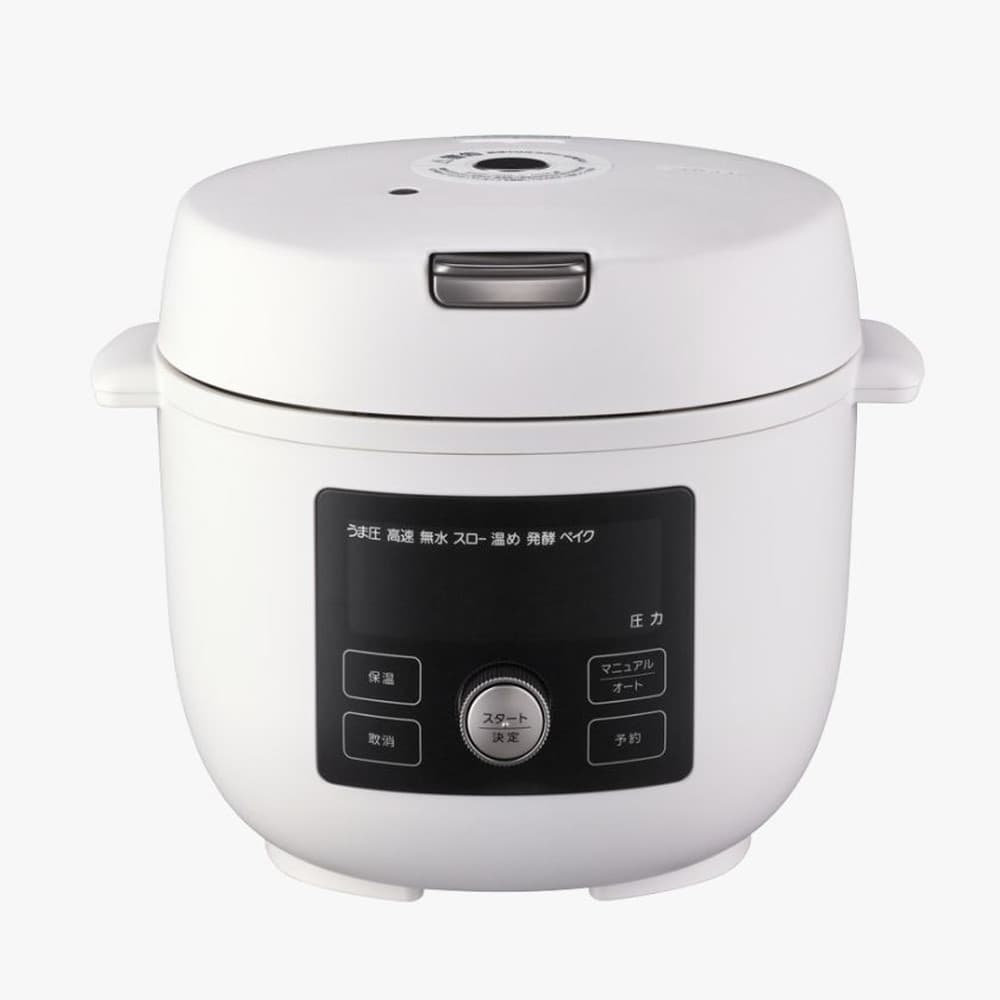 タイガー魔法瓶 電気圧力鍋 COK-A220 家電 キッチン 圧力鍋 料理 電気 炊飯 時短 最新 自動調理 マットホワイト