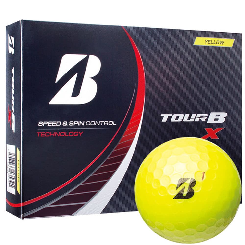 ブリヂストン ゴルフボール TOURB X BRIDGESTONE ブリヂストン 22TOUR B X Bマ－ク DZ イエロー