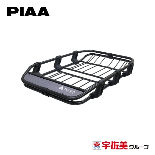PIAA Terzo ルーフバスケット専用整流板 Roof Basket Styleシリーズ Tough style専用 1枚入 EA321B ヘアライン柄